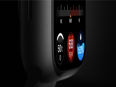 Circular Complications Study app design apple watch circular complication interaction design interface design ui ui design uiux ux ux design watchos