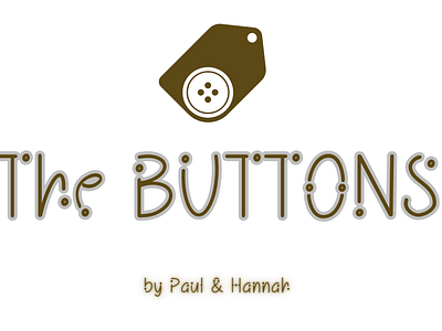 THE BUTTONS font button buttons cartoon creative cute dot font font design fonts graphic design handwriting handwritten lettering line modern motion graphics script