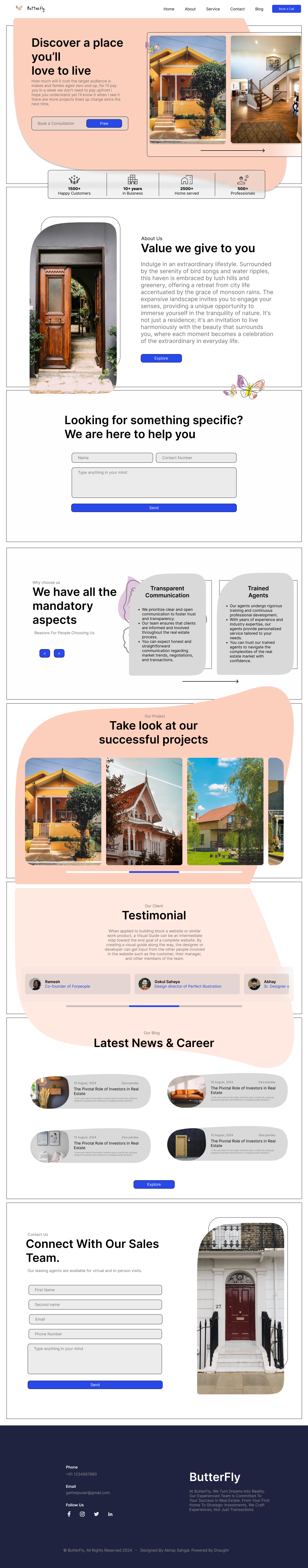 Example of Landing Page Design For Your Brand