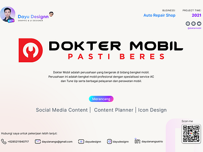 Dokter Mobil Porject brand identity branding canva capcut design graphic design icon design illustration logo photography social media design ui vector