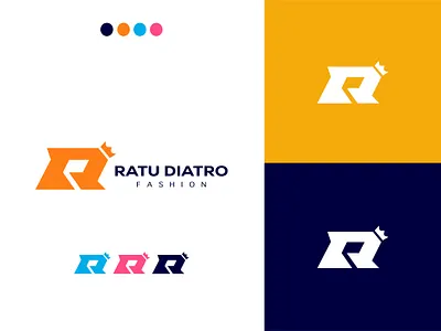 Ratu Diatro Fashion Where Elegance Reigns branding graphic design logo ratudiatrodesign