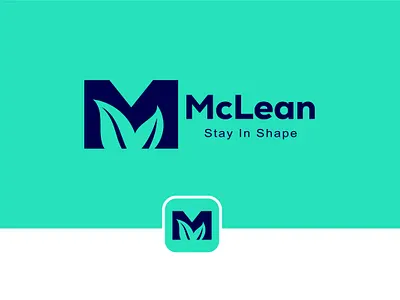 McLean Fit: Shape Up and Stay Healthy branding graphic design healthymclean logo