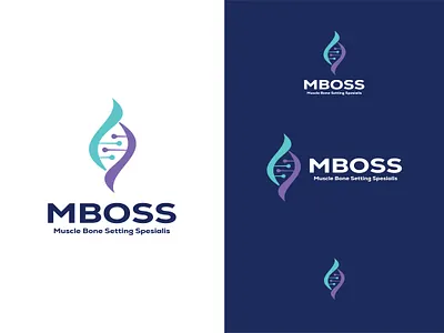 Mboos: Expert Muscle & Bone Care animation graphic design logo mbooshealthcare