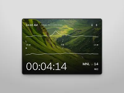 CHauser - Card concept card ui carl hauser product design recorder ui ui ui design