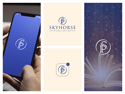 Skyhorse Publishing Company Logo book logo brand designer brand logo branding business logo company logo creative logo design logo logo art logo design logo designer modern logo professional logo publishing company logo publishing logo