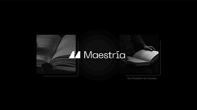 Maestria logo design graphic design logo