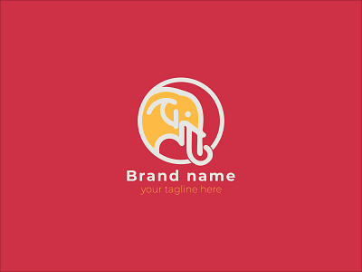 Elephant logo! animal logo animal logo brand identity branding create design elephant graphic design illustration logo logobrand logoconcept logomaker logomark logotype minimal minimalist modern simple unique vector