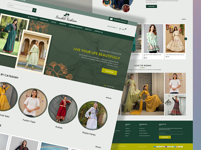 Shopify E-commerce Women's Fashion Store app development banner design custom web development digital marketing e commerce website fashion store fashion website graphics landing page design logo design mock up design seo shopify uiux design warehouse theme website website design website development womens womens fashion