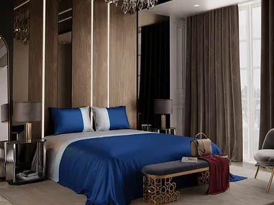 Bedroom Design and Rendering 3d animation blendercycles graphic design interior