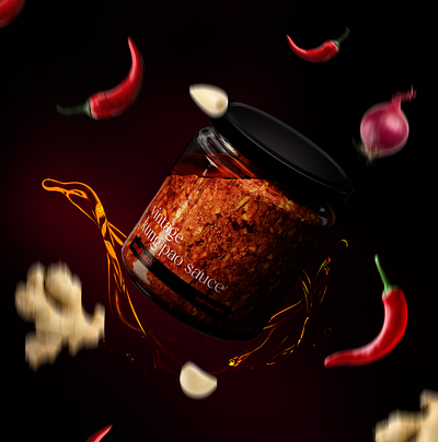 Smallbatch Sauce Rendering 3d animation product design rendering smallbatch