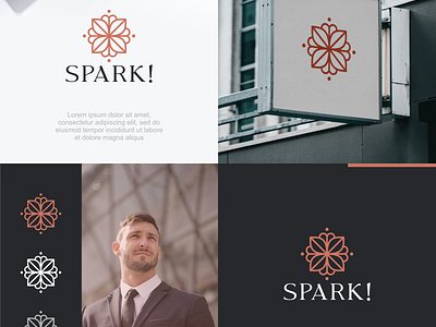 SPARK! branding design graphic design komunitas logo realestate technology ui vektor