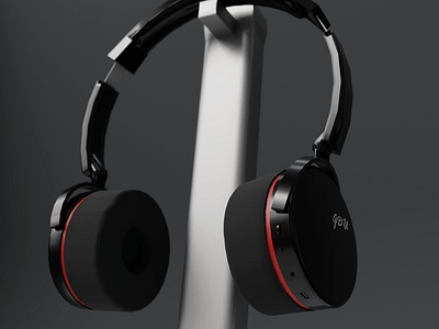 HEADPHONE RENDER 3d blender cycles product design render