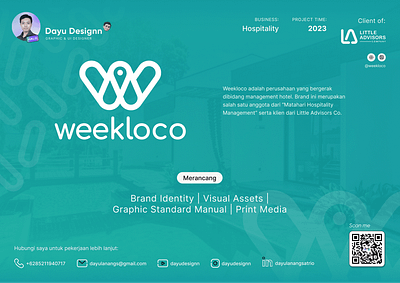 Weekloco Project | Brand Identity | Graphic Standard Manual capcut photography