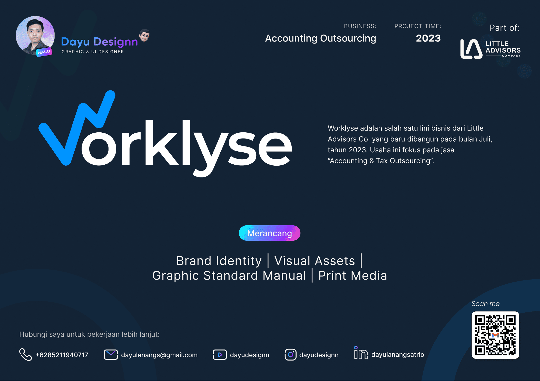 Worklyse Project | Brand Identity | Graphic Standard Manual brand identity canva capcut graphic design icon design photography social media design