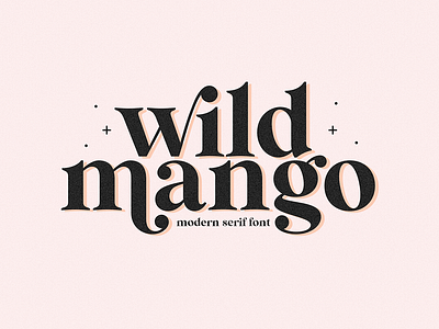 Wild Mango | Modern Serif Font Free Download bohemian font boho font branding font chic font editorial font fonts handwritten serif font logos magazine modern font serif font swashes