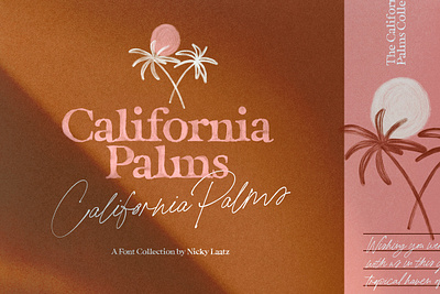 California Palms Fonts & Graphics Free Download branding casual handwriting ink logo marker pen poster realistic script stamp stylish summer svg font texture watercolor watercolour wedding written