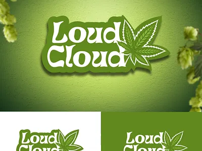 Logo Design branding canabis illustration logo