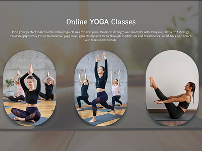 UIUX Design - Yoga Landing Page design home page landingpage ui yoga