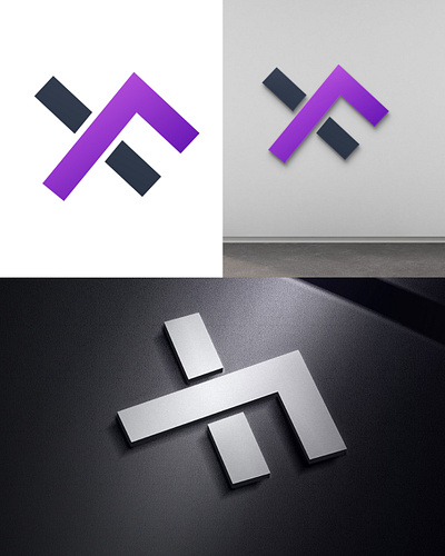 Letter XF Logo Mark brand branding business logo creative design graphic design icon inspire letter mark logo logo design logo idea logo type logos minimal vector xf logo