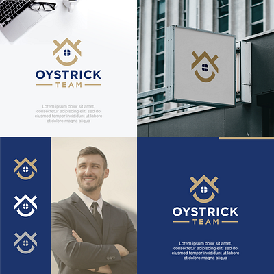Oystrick Team aplikasi branding design design grapic graphic design home logo home ot logo ot logo real estate technology vector vektor
