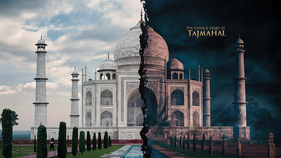 Taj Mahal Reality 3d graphic design