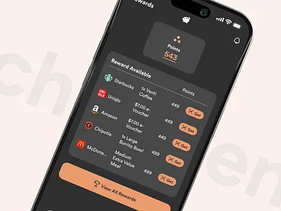 EchoSpend - Get a voucher animation app mobile app ui ux web design