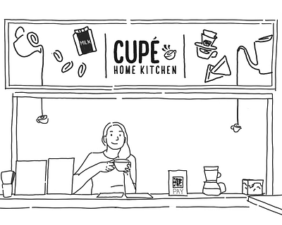 Cupé Home Kitchen - Unofficial 2d 2d animation animation animation after effects motion graphics