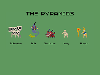 The Pyramids pixel art pyramids worldbox