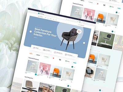 Furniture, E-Commerce website *UI* e commerce furniture furniture website design graphic design landing page task dasher dashboard ui ui uiux design user user interface ux