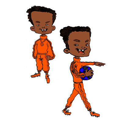 African boy character design sketches art branding conceptart design digitalart drawing graphic design illustration ui