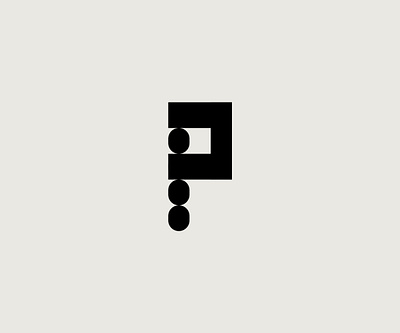 "P C" lettermark logo branding design graphic design icon logo logo design typography