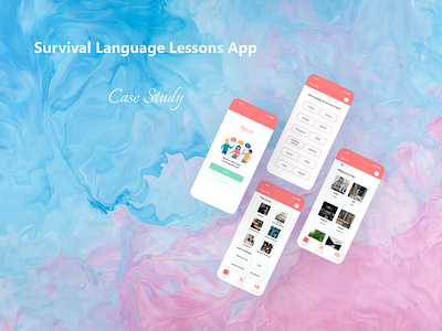 Survival Language Lessons App app ui ux