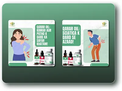 Social media posts for a brand 3d branding graphic design logo ui