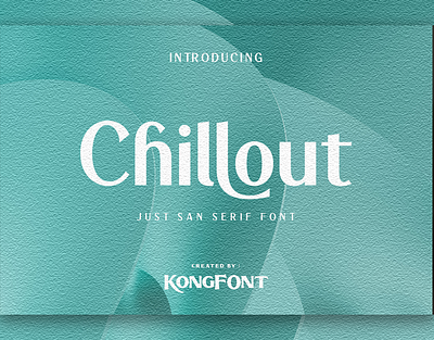 Chillout - Sans Serif Font branding design font handwritten illustration italic logotype script typeface ui