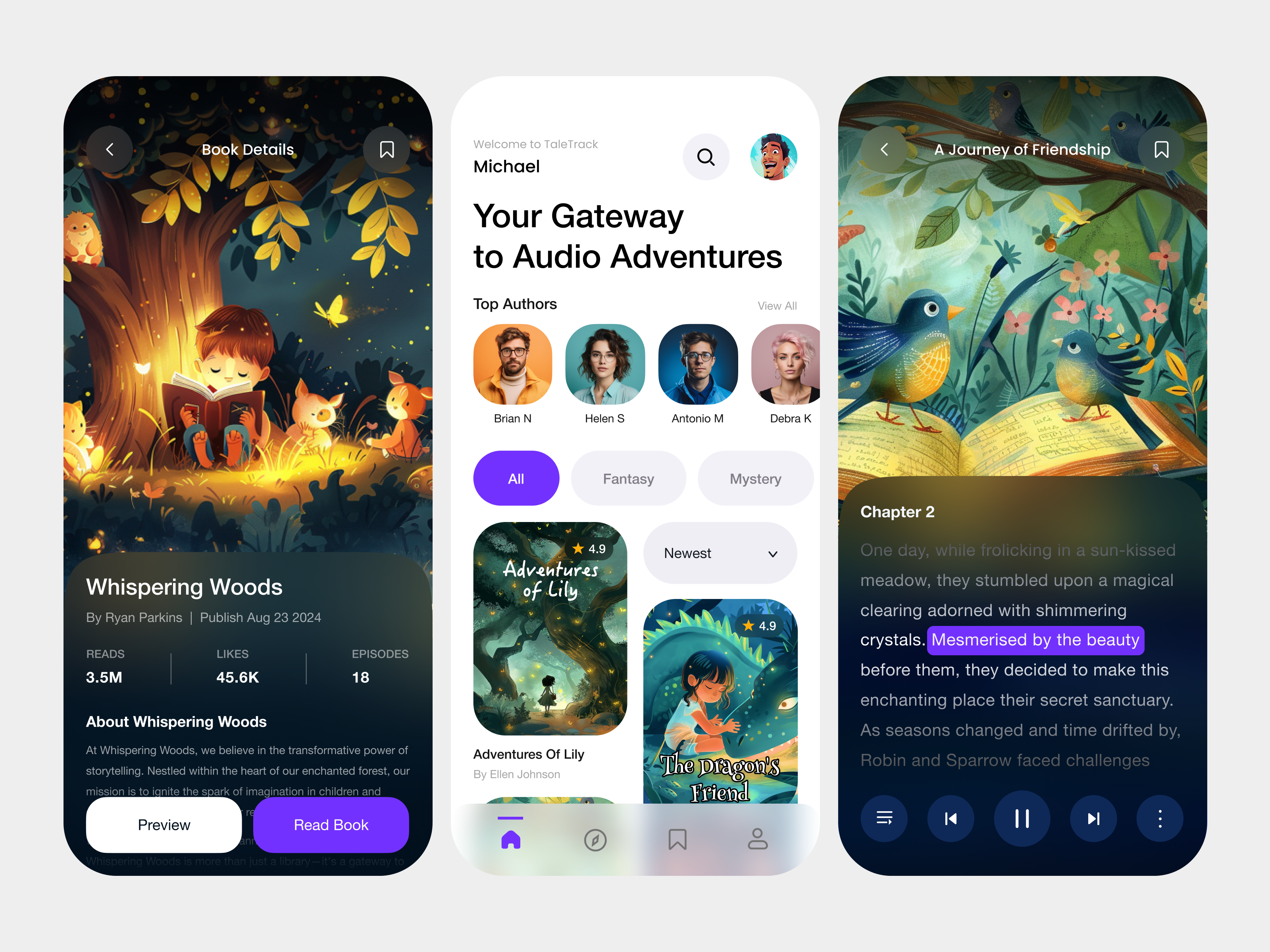 Example of Modern Mobile App Design