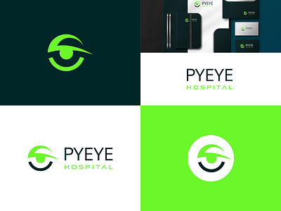 Eye Logo Concept. branding e logo eye logo graphic design illustration logo minimal logo p logo