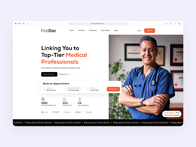 Medical - FindDoc appointment booking care dentist design find freebies health hospital job medical online website