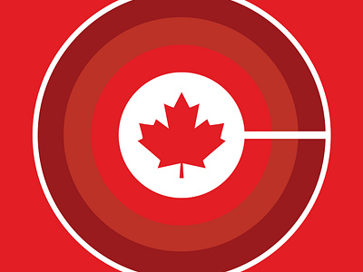 Canada brand branding canada design graphic design identity illustration logo north america travel ui visual