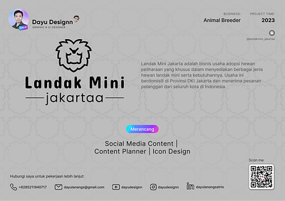 Landak Mini Project | Social Media Content & Icons branding design graphic design icon icondesign photography socialmedia