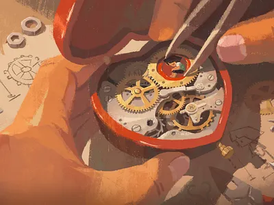 Repair Your Heart hands heart illustration repair