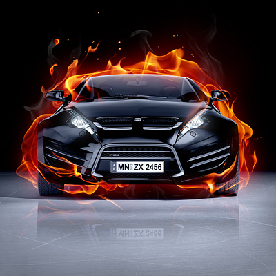 Auto design 3d 3ds max automobile automotive car design draw fire illustration photoshop sketch