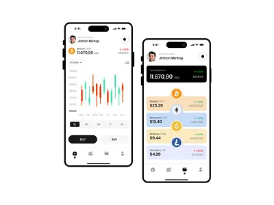 Crypto Trading Mobile App | Crypto Wallet App branding crypto app crypto trade crypto trading app crypto wallet crypto wallet app design mobile app product design ui uiux wallet app