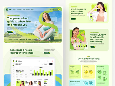 Dwell -Fitness Website Case Study app b2b crm dashboard design ecommerce fitness fitness website health homepage landing page saas saas product saas website ui ux web web design website