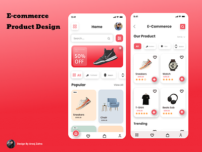 E-commerce Product UI design ecommerce app mobileapp uidesign uiux