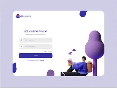 Login Page graphic design login page ui