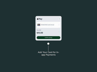 Mobility UI Card for In-App Payment Option design figma method mobile app mobility payment payment method product ui ui card ui design ui kit uiux ux ux design