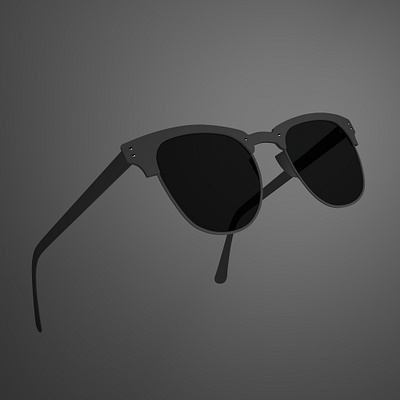 Sunglasses | 3D model 3d 3d model 3d modeling branding maya sunglasses