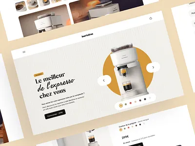 Landing Page Baristina challenge coffee landing page ui uidesign ux