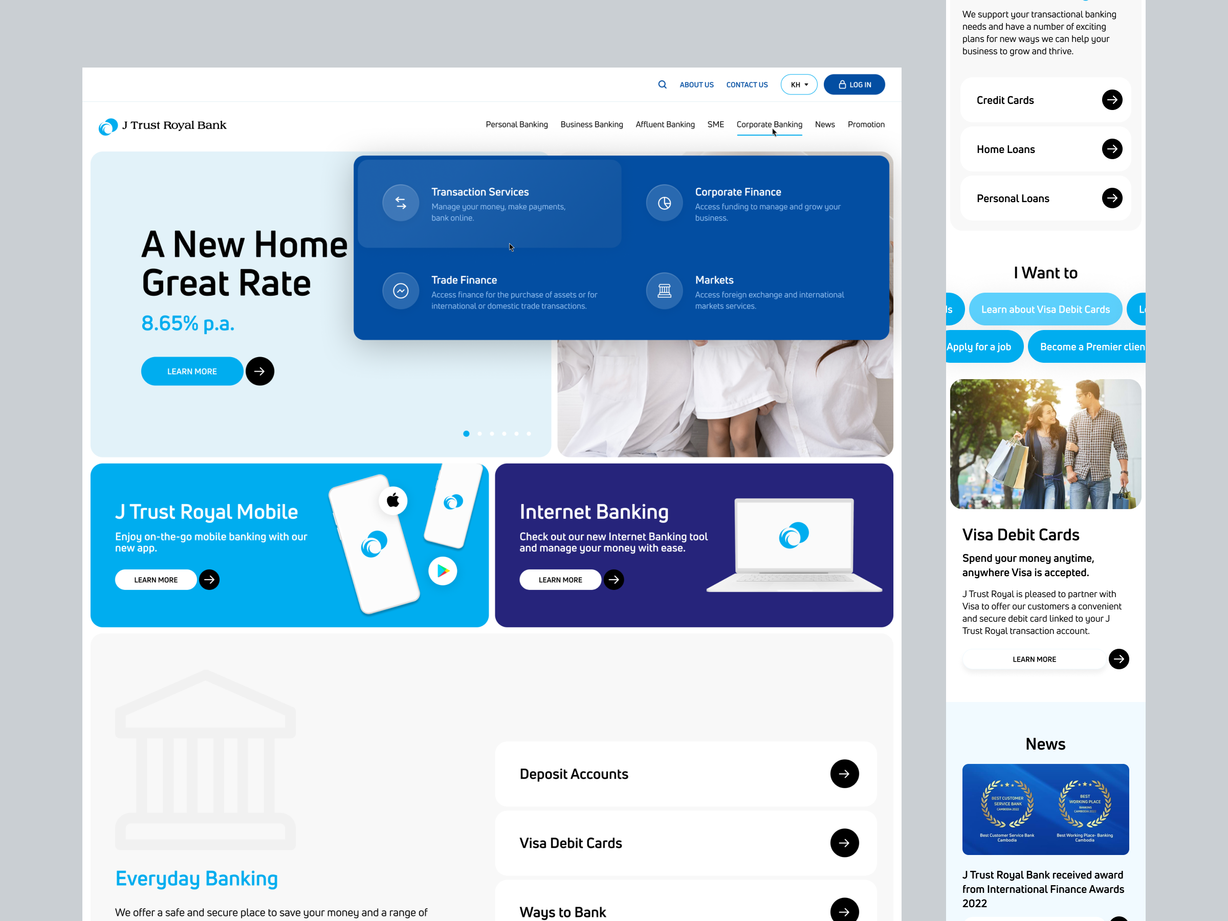 Example of Landing Page Design