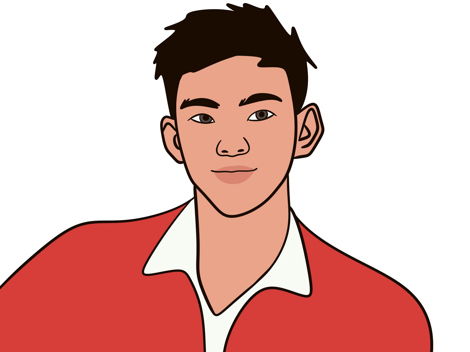 Chinese Men Illustrations By Ayman Zahid BA HONS Graphic Design On chinese-men-illustrations-by-ayman-zahid-ba-hons-graphic-design-on